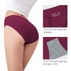 FallSweet No Show Underwear for Women Seamless High Cut Briefs