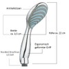 Modern Shower Set with Hand Shower and 200 cm Hose,