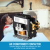 Gulfmew 1 Pole Air Conditioner Contactor FLA 30 Amp 24VAC