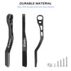 KIEVODE - Colector de cadena para bicicleta con tornillos, aleación