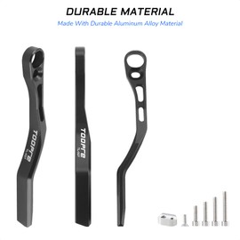 KIEVODE - Colector de cadena para bicicleta con tornillos, aleación de aluminio, para bicicletas de carretera y montaña, evita caídas de cadena