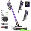 Cordless Vacuum Cleaner, 550W 45KPA Cordless Stick Vacuum Cleaner with