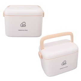 Caja Medicinas, Caja de Almacenamiento de Medicinas Plástico Caja Almacenamiento Plastico Caja de Almacenamiento Medicinas para el Hogar PP Grueso, Antienvejecimiento para Senderismo y Montañismo (Tipo B)