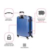 SwissGear 7272 Energie Expandable Hardside Luggage with Spinner Wheels and