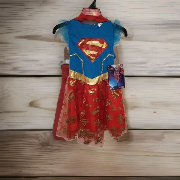 DC Supergirl Size 12-14 Child Costume