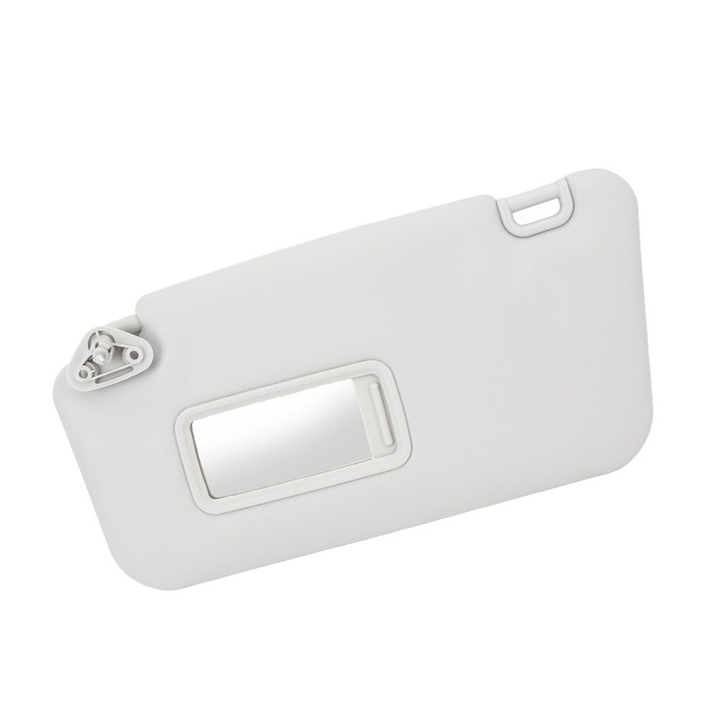 2009-2013 Left Driver Side Sun Visor Gray Interior Sunshade Visor