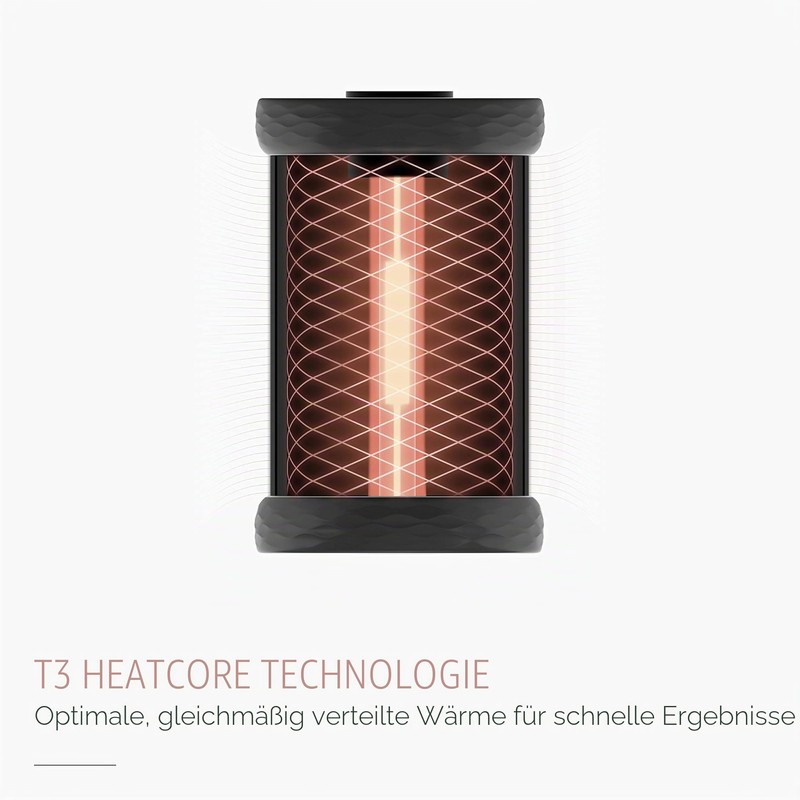 T3 Volumizing Hot Rollers LUXE (Pack of 2) for Long-Lasting