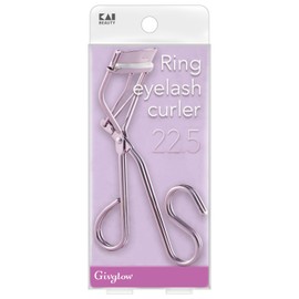 Kai Seal HC3902 Ring Eyelash Curler 22.5 Purple Gold Easy to Wear Finger