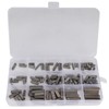 Round End Feather Key Parallel Drive Shaft Key Set, 140pcs