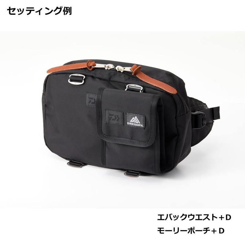 Daiwa GREGORY Molly Pouch + D (B) BK Black