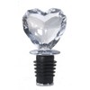Prodyne Acrylic Heart Bottle Stopper (Clear)