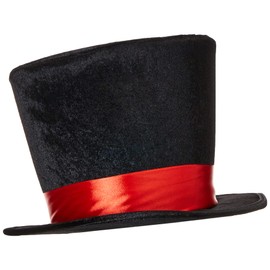 Leg Avenue 2143 Top Hat Hut, Herren, Einfarbig, Black, One Size