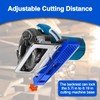 DMJJSD Circular Saw Guide Rail, Adjustable Cutting Machine Base Guide,