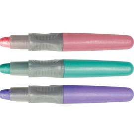 Eberhard Faber 579202 Pastel Hair Chalk Set with 3 Colours and Hair Comb, Easy to Use, Easy to Wash, for Trendy Hairstyles and New Hair Colours