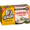 Season Sardines in Tomato Sauce - Wild Caught, 22g of