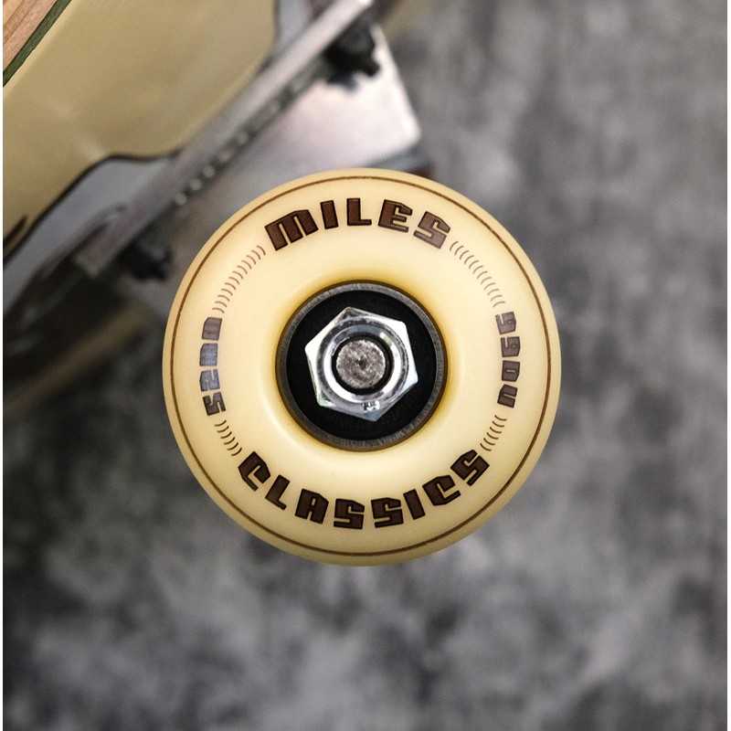MILES CLASSICS Wheels, Skateboard, 99A, 2.0 inches (52 mm), Skateboard,