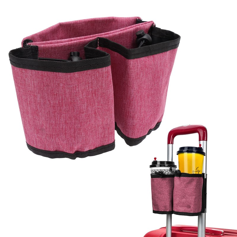 Luggage Travel Cup Holder, Convenient Oxford Cloth Durable Fine Stitching