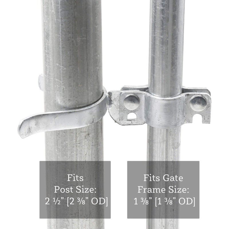 Chain Link Gate Fork Latch 1 3/8" x 2 1/2"