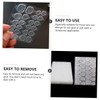 Healeved Nail Glue Tabs Sheets Double-Sided Jelly Glue for Press