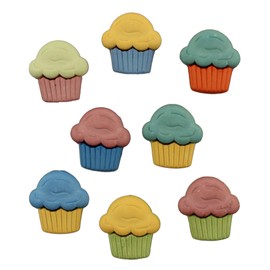 Botones para manualidades y costura, 3 paquetes (24 botones)