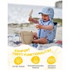 Mikk-line Baby Sun Hat with Neck Protection, Lightweight Summer Hat