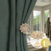 2Pcs Vintage Wall Hook Window Drapery Medallion Holdbacks, MfhdgXAvs Curtain