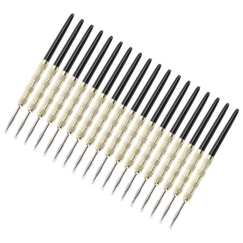18pcs Darts Metal Tip Set Professional Darts for All Skill