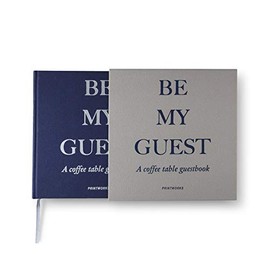 PrintWorks Guest Grey/Navy Coffee Table Books, One Size