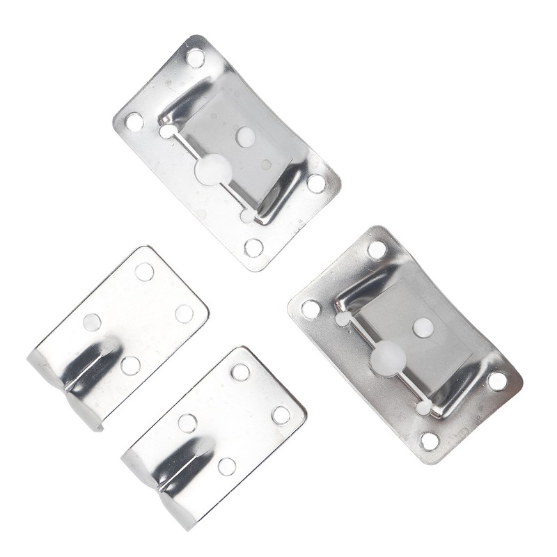 Removable Stainless Steel Caravan 1 Pair Desktop Removable Table Bracket