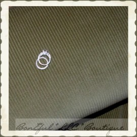 Signature BonEful Fabric FQ Cotton KNIT Quilt Green Army Military Camo Stripe Jewel Tone E