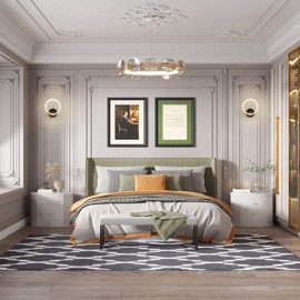 Wall Sconce Dimmable 10W Acrylic LED Wall Light, Modern Wall Lamp with toggle switch 3000-4000-6000K 3CCT Brightness（10-100%）for Living Room Bedroom Pathway Corridor Stairs Balcony Hotel-2 Pieces