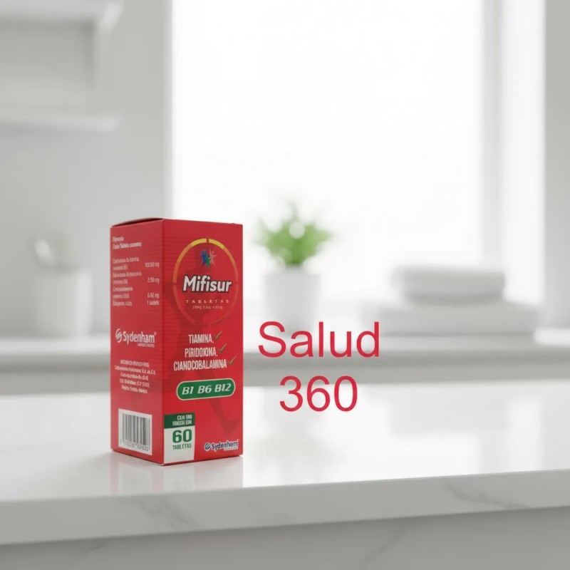 Mifisur Suplemento Vitaminas B12 Sydenham Bote Sabor