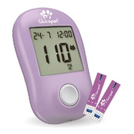 Glucómetro Veterinario Para Perros Y Gatos Glucopet Kit