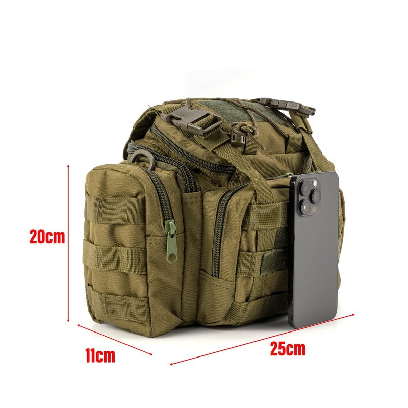 Dr.Fish Carp Sea Fishing Tackle Bag Case Sack Carryall Waist