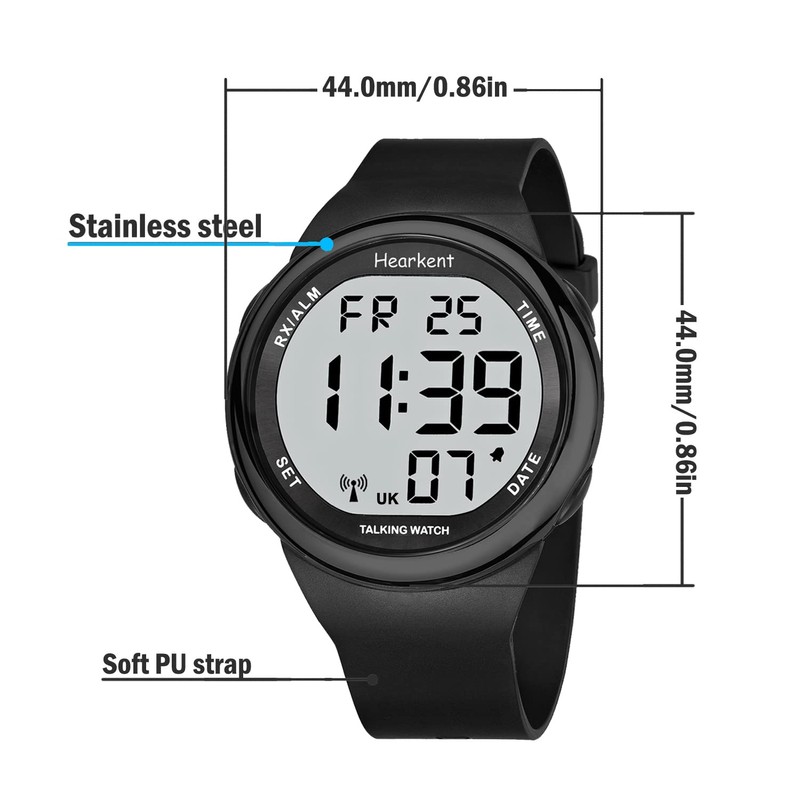 Hearkent Atomic Talking Watch Sets Itself for Visually Impaired Or