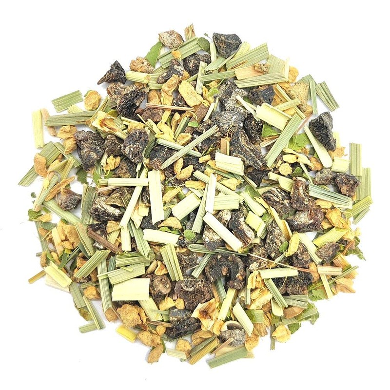 Tea People Lemon and Ginger - 100g caffeine free loose