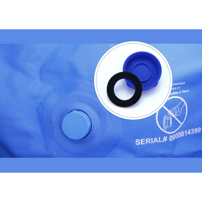 Drain Valve Blanking End Cap Compatible with Bestway Coleman pools