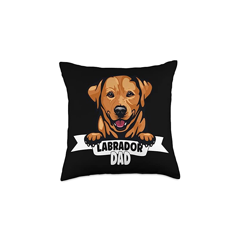 Labrador Dad Foxred Lab Redfox Labrador Retriever Fox Red Throw