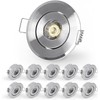 Sorfia 10 Pack 2 Inch LED Recessed Lighting, 1W 120LM