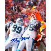 Bo Nix Auto 8x10 Signed Denver Broncos Reprint Photo Touchdown Leap