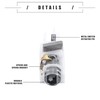 X AUTOHAUX 1 Set Ignition Switch Lock Cylinder for Jeep