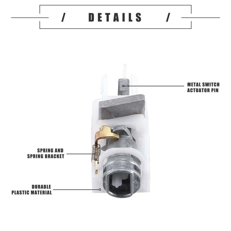 X AUTOHAUX 1 Set Ignition Switch Lock Cylinder for Jeep