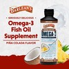 Barlean's Barlean's Omega 3 Fish Oil Liquid Supplement with Vitamin