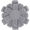 Pot Pan Protectors, Larger & Thicker Gray Pan Protectors with