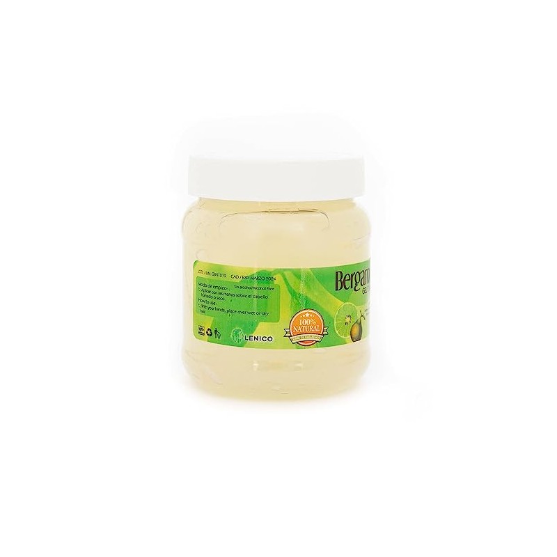 Lenico Gel de Bergamota Lenico 250 ml para cabello, Nutre