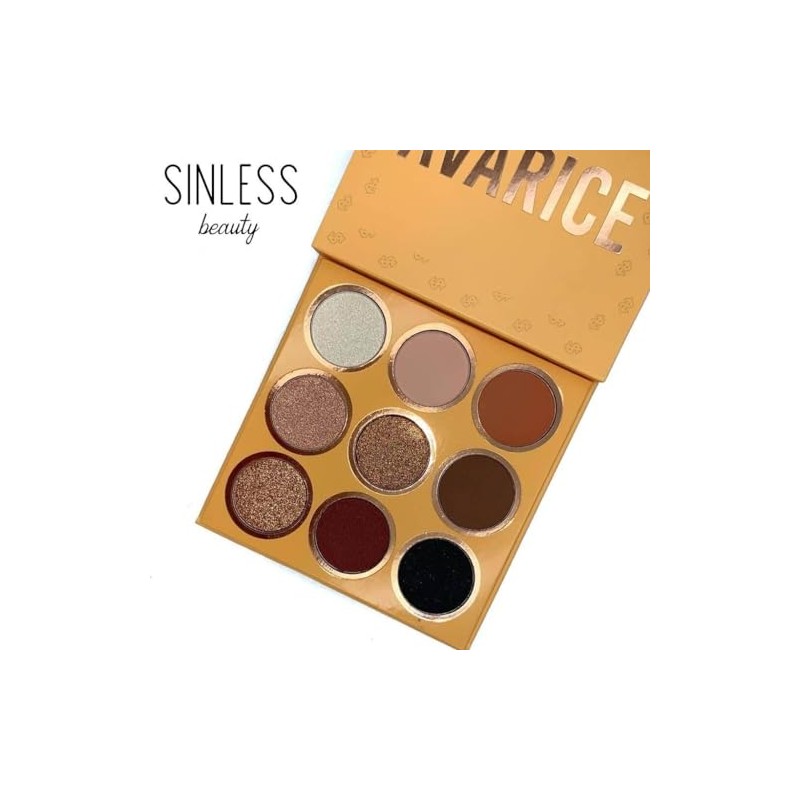SINLESS Beauty Paleta de Sombras TO Avarice