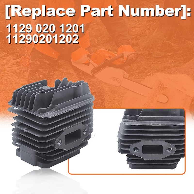 Mtanlo For Stihl MS200, MS200T, 020T For Chainsaw, 40mm Cylinder