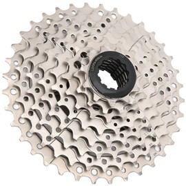 Dilwe MTB 8-Speed Freewheel Cassette 11-36T Cassettes Flywheel Coaster 8-Speed Bicycle Coaster Gear Wheel Cassettes Chain Wheel Accessories 8 Speed Freewheel Cassette for SRAM