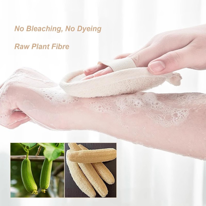 Loofah Sponge Spa Grade Bath Accessories ((3 per Bag))