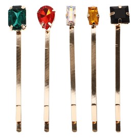 10 Pcs Retro Hair Clips, Vintage Alloy Hair Barrettes Golden Hair Pins for Women and Girls, Assorted Styles for Daily Wear, Parties, Weddings